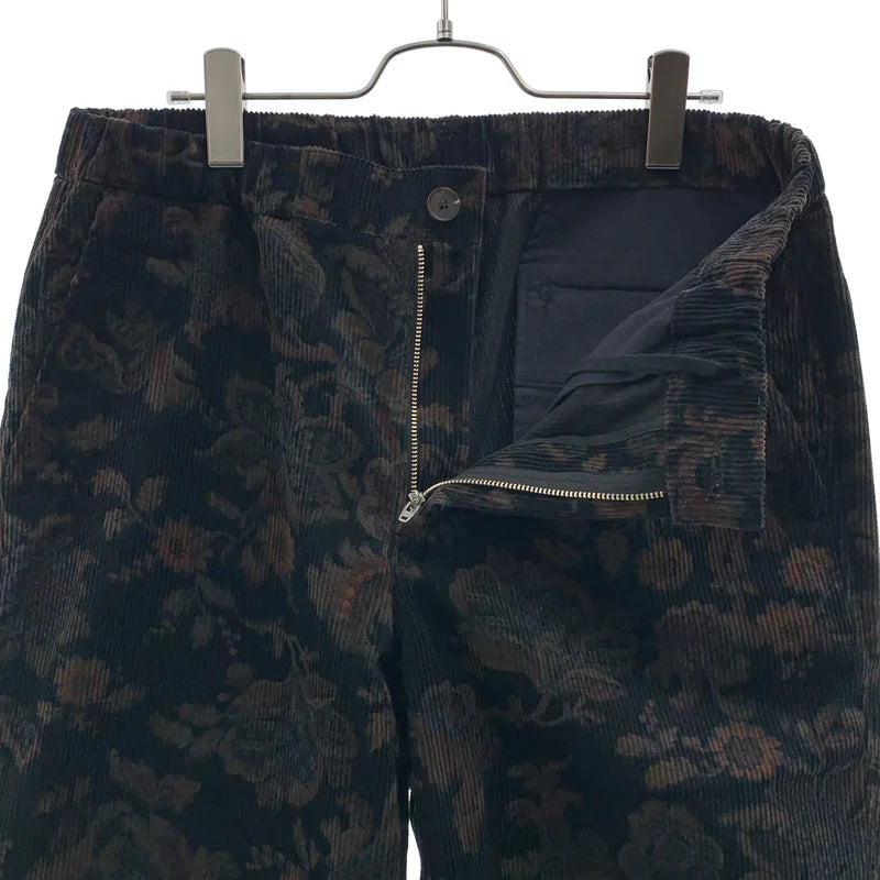 BRENA / ブレナ | ボタニカル コーデュロイ パンツ | 48 | メンズ