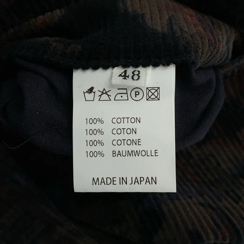 BRENA / ブレナ | ボタニカル コーデュロイ パンツ | 48 | メンズ