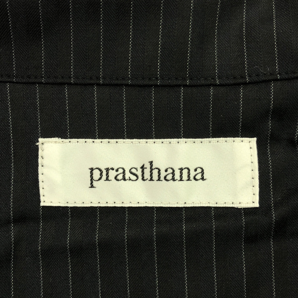 【新品】  prasthana / プラスターナ | short length blouson | M | ブラック | メンズ