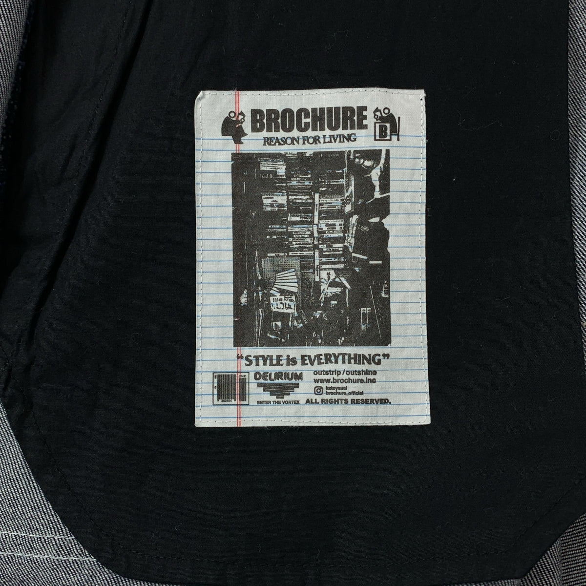 BROCHURE / ブローシュア | STRONG FATIGUE DENIM デニム ペインターパンツ | S | メンズ