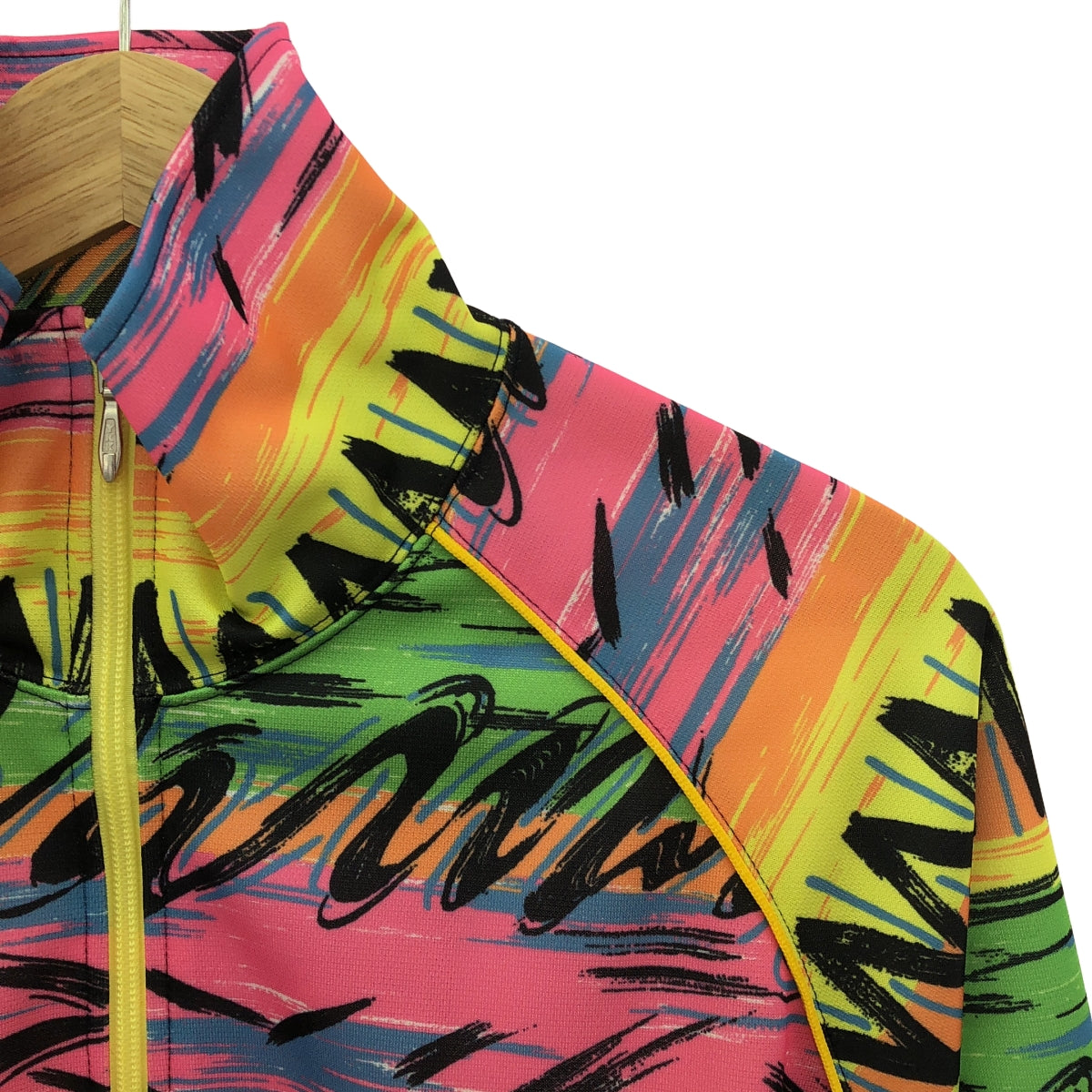 日本造型師 |設置全身印花平紋針織運動外套 / 抽繩舒適褲 | M |多色 |男士