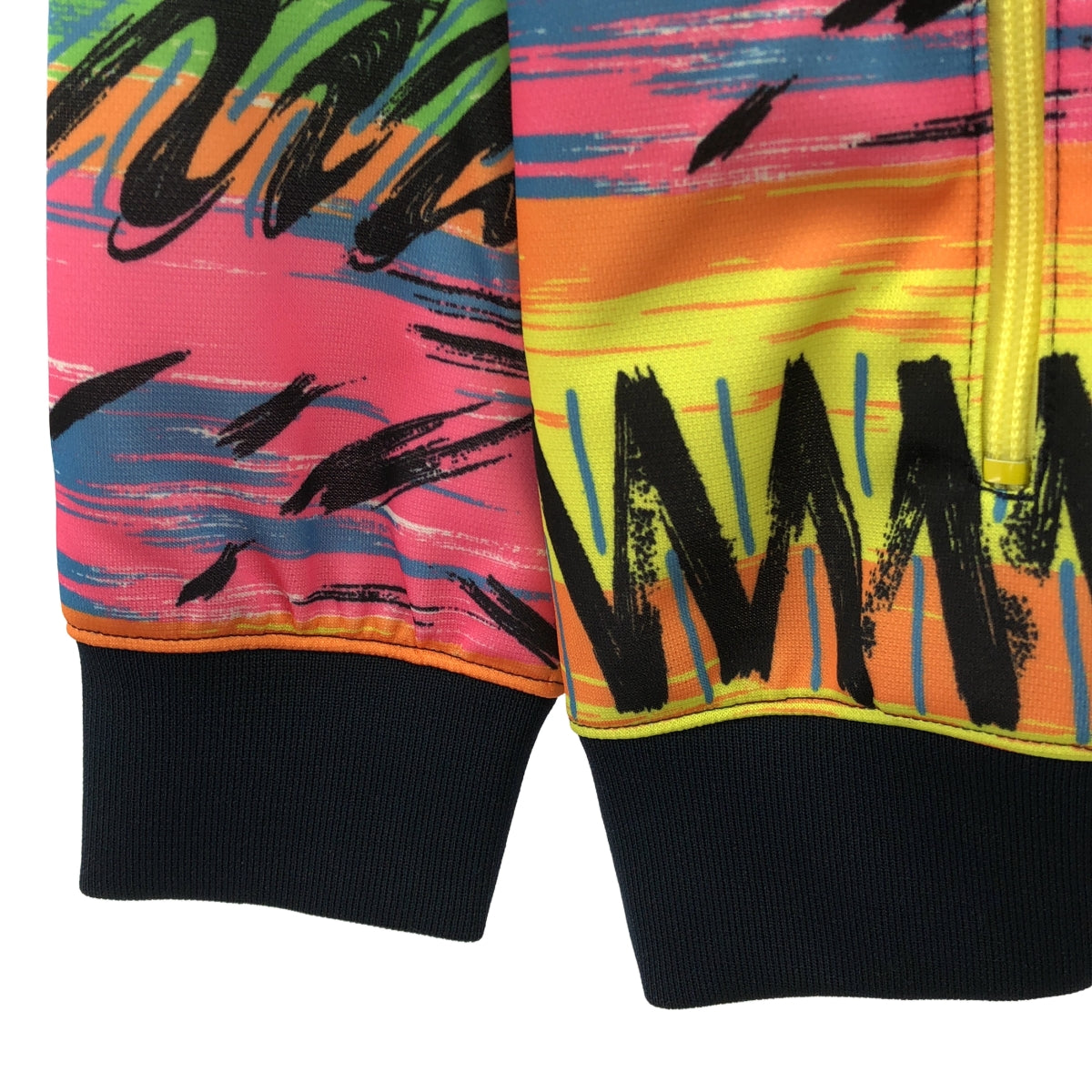 日本造型師 |設置全身印花平紋針織運動外套 / 抽繩舒適褲 | M |多色 |男士