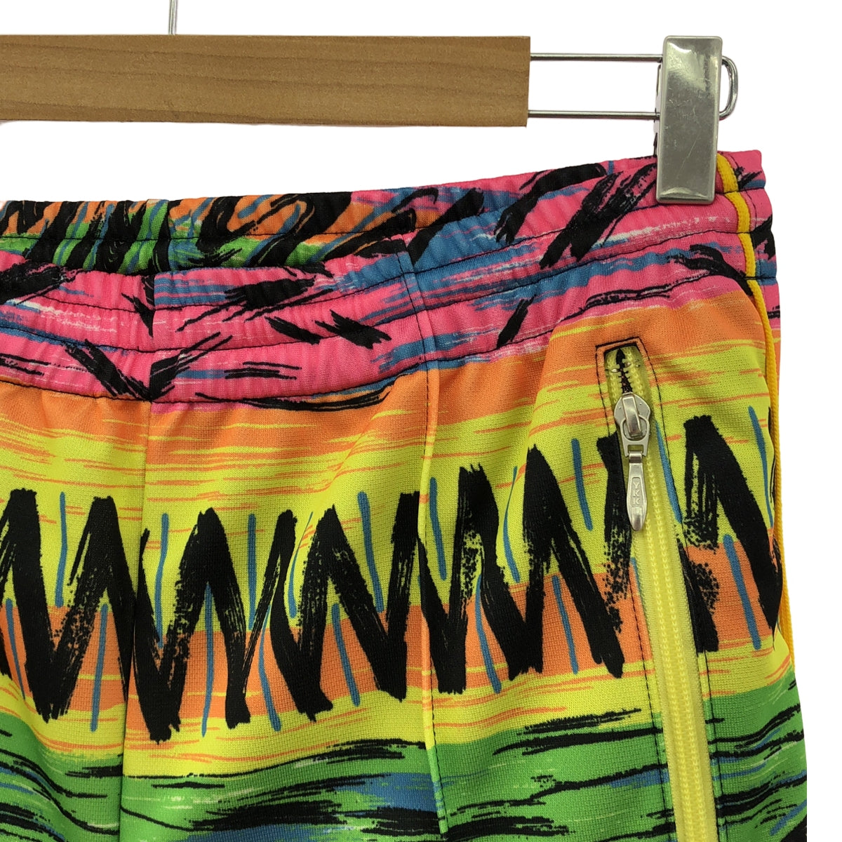 日本造型師 |設置全身印花平紋針織運動外套 / 抽繩舒適褲 | M |多色 |男士