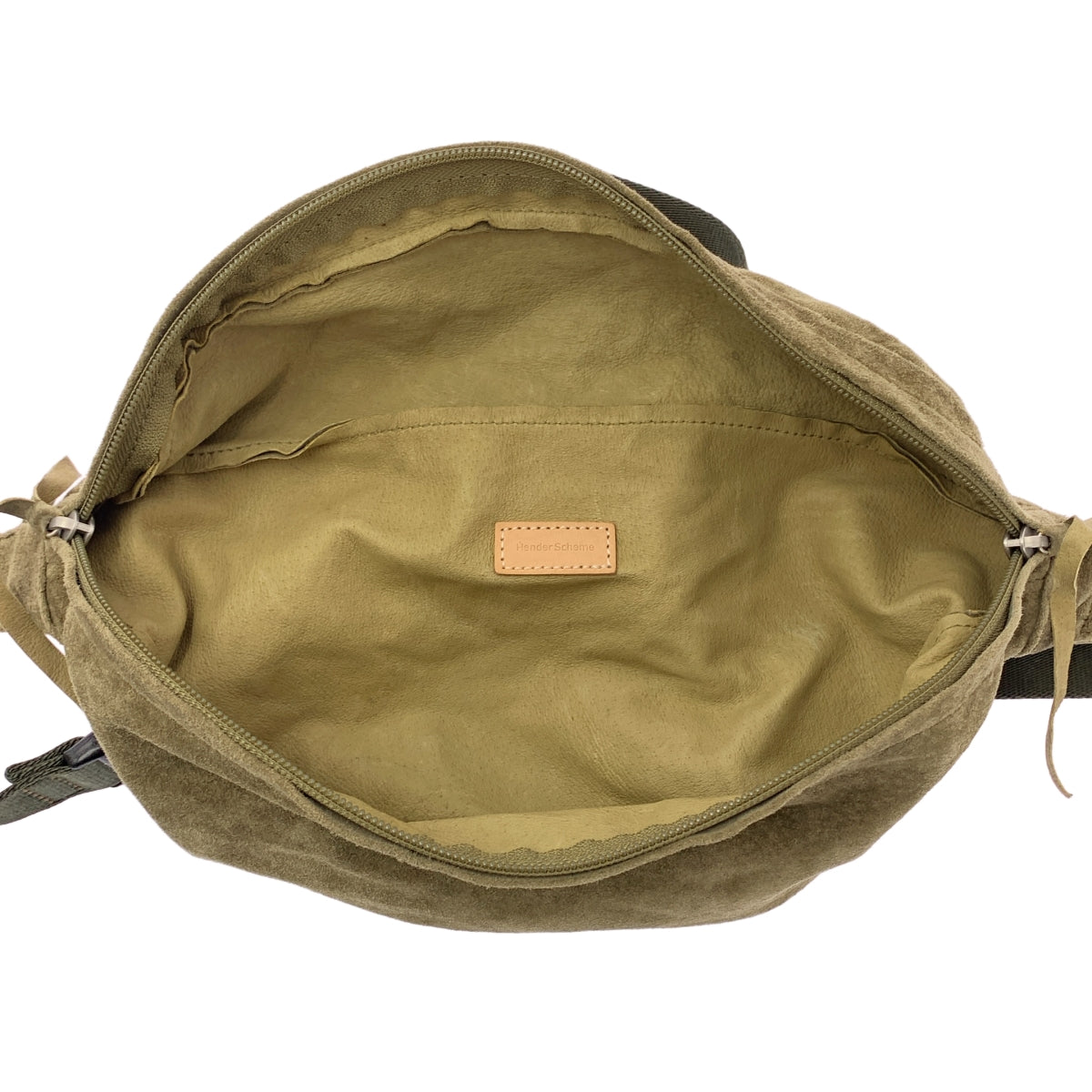 Hender scheme / 엔더 스키마 | waist pouch bag 스웨이드 웨스트 파우치 가방 |