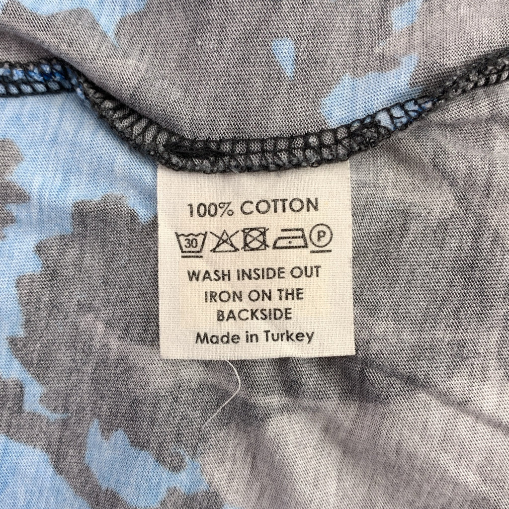 DRIES VAN NOTEN / 드리스 반 노튼 | 코튼 플라워 프린트 크루넥 컷소우 | S |