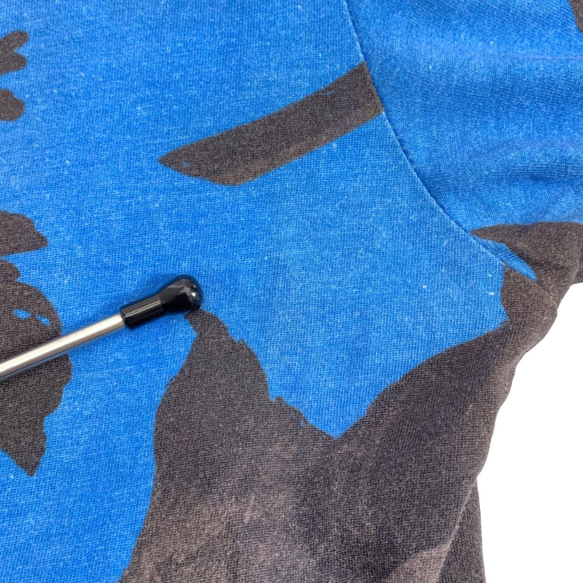 DRIES VAN NOTEN / 드리스 반 노튼 | 코튼 플라워 프린트 크루넥 컷소우 | S |