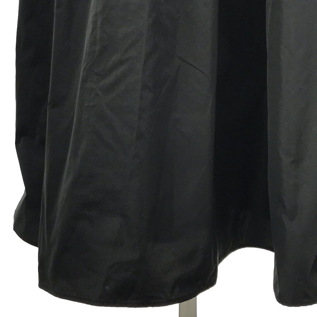 [新] IENA | 2024SS |褶皺設計塔夫綢裙 | 38 |黑色 |女性的