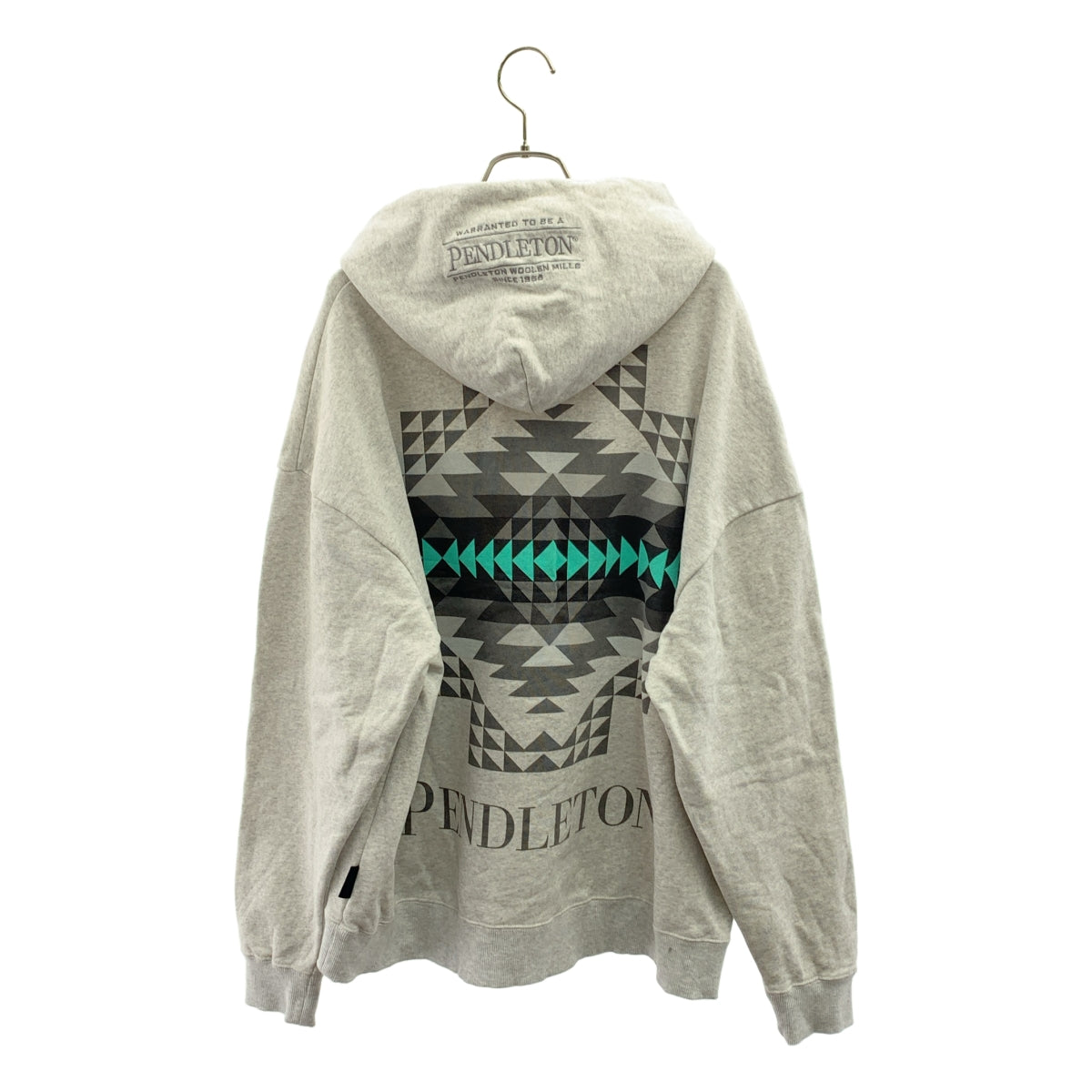 PENDLETON / 펜들턴 | 네이티브 무늬 백 프린트 파커 | M | 남성