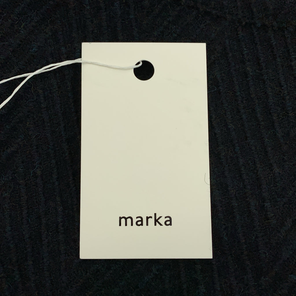 marka / マーカ | 2025AW | シェトランドウールオーガニックコットン ビッグ へリンボン ダッフルコート | 2 | メンズ