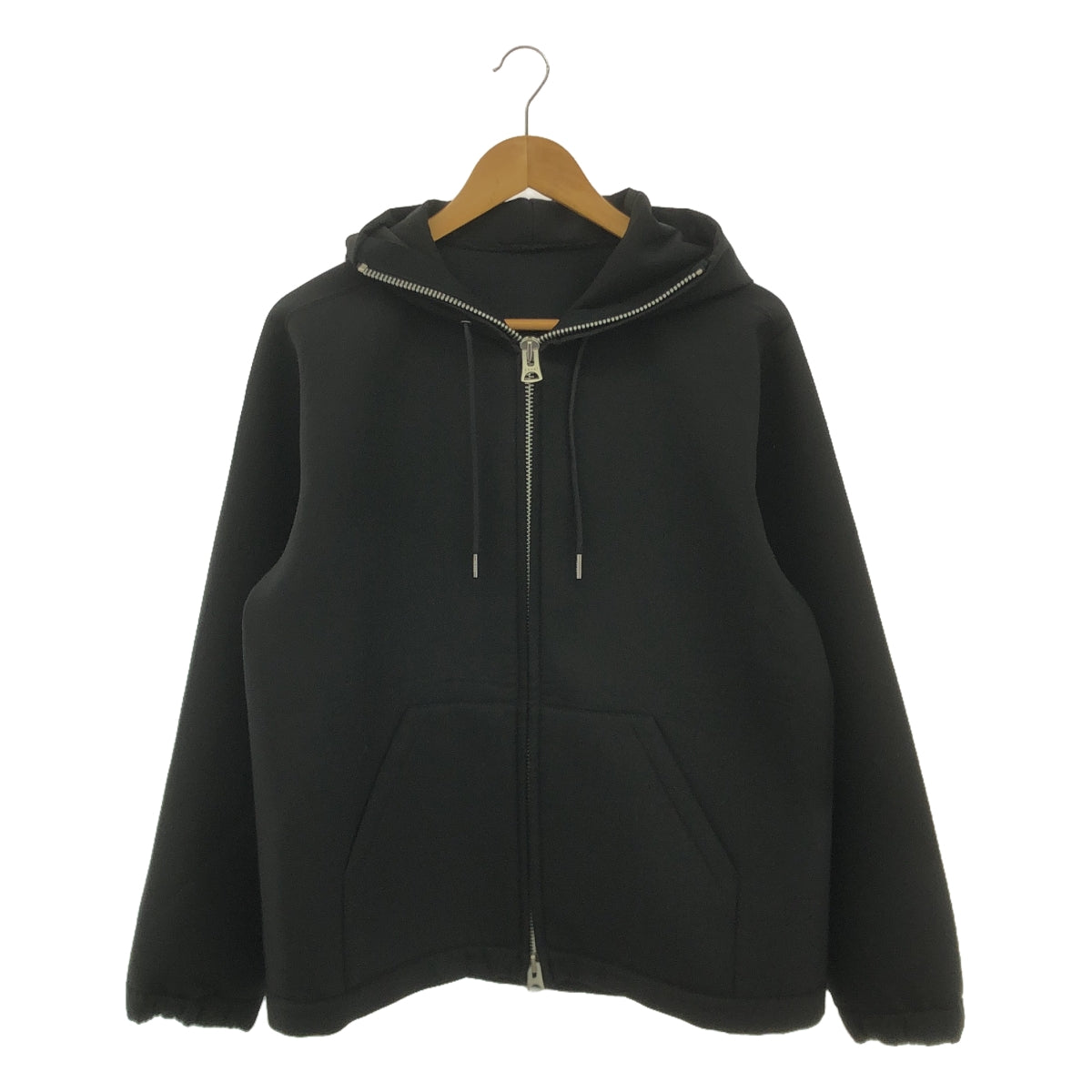 【美品】  sacai / サカイ | 2024SS | Suiting BONDING Hoodie ジップアップフーディー パーカー | 1 | ブラック | メンズ