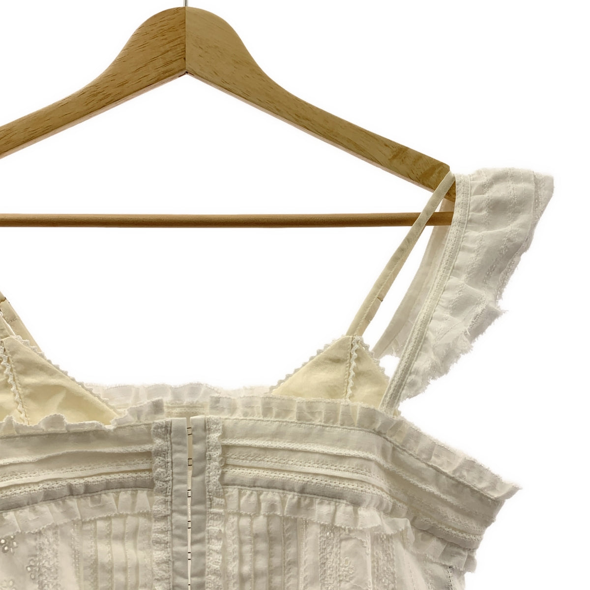 PRANK PROJECT / プランクプロジェクト | Cotton Lace Bustier コットン レース ビスチェ | F | レディース