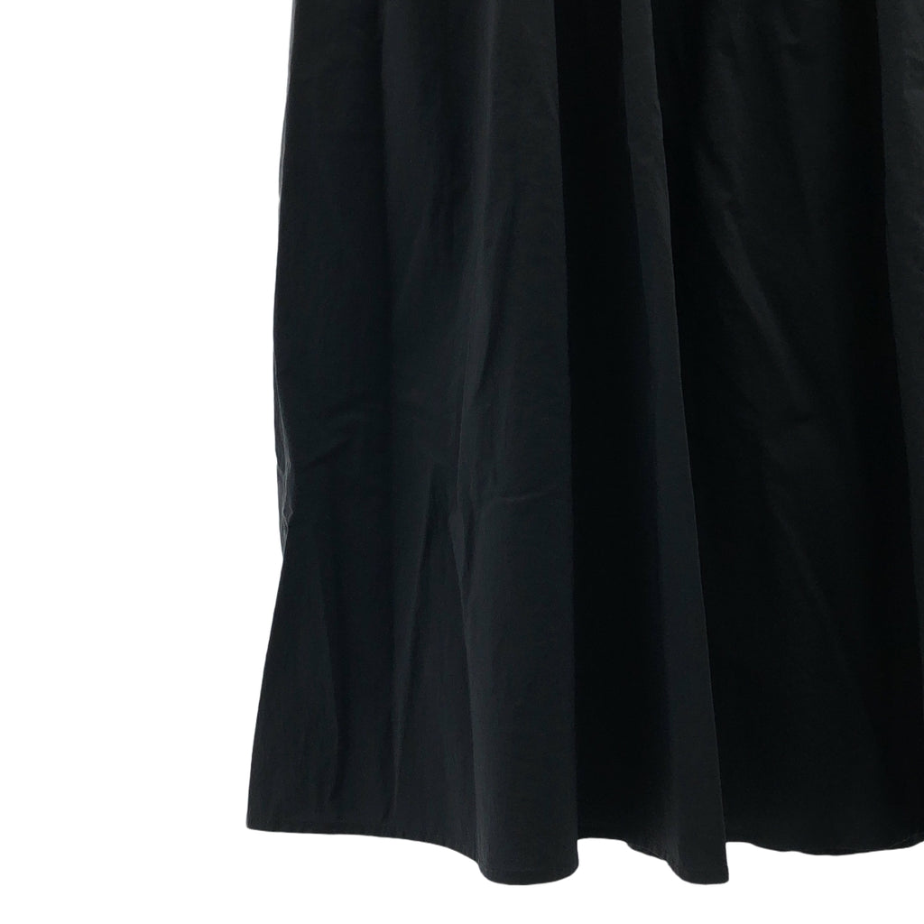 IRENE / アイレネ | Tafta Shirring Skirt タフタ ロングスカート | 36 | ブラック | レディース