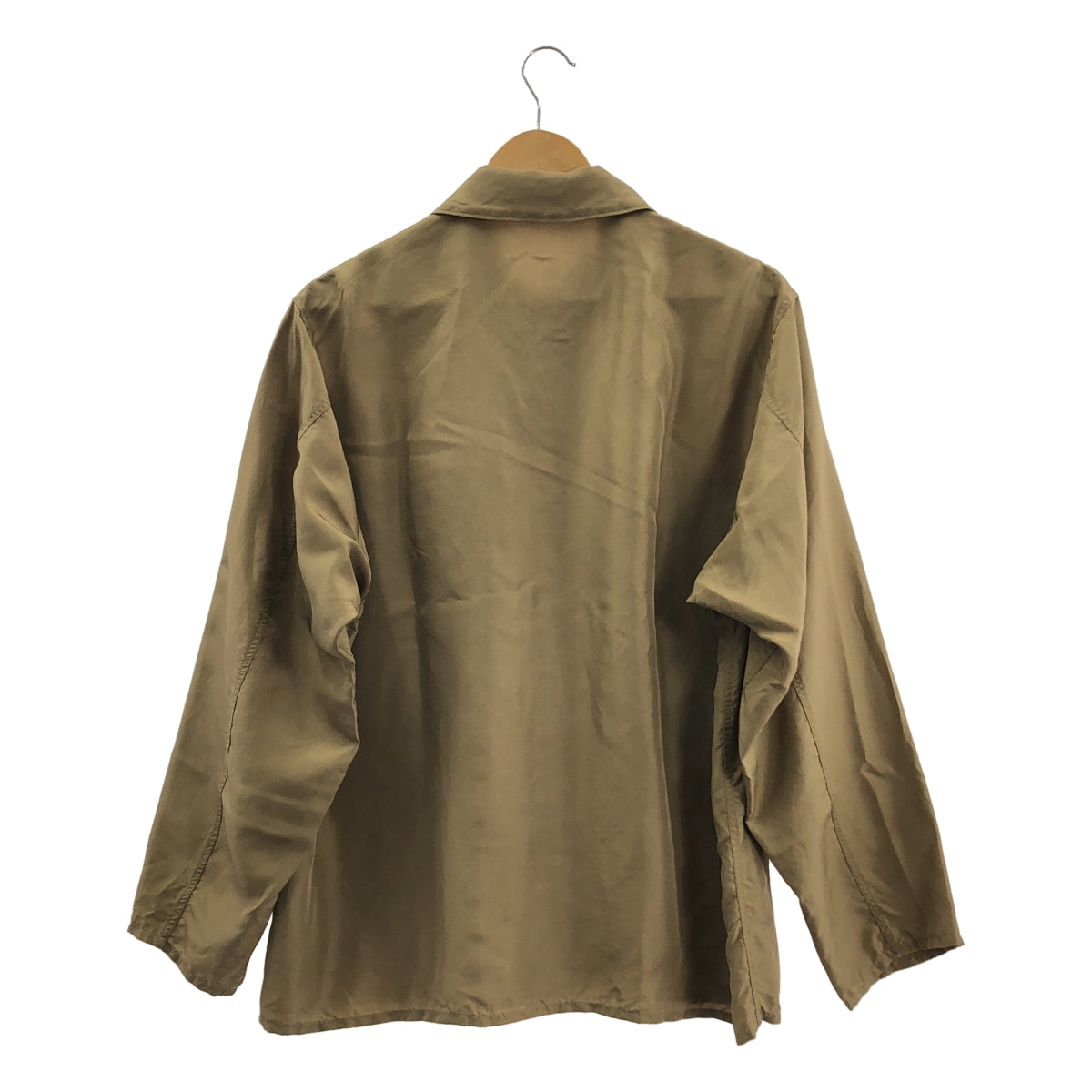 COMOLI / コモリ | Silk Utility Jacket シルク ユーティリティ シャツ ジャケット | 1 | メンズ
