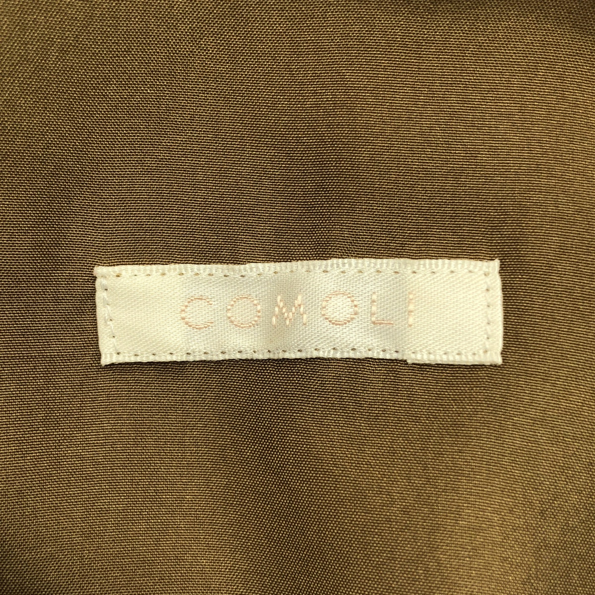 COMOLI / コモリ | Silk Utility Jacket シルク ユーティリティ シャツ ジャケット | 1 | メンズ
