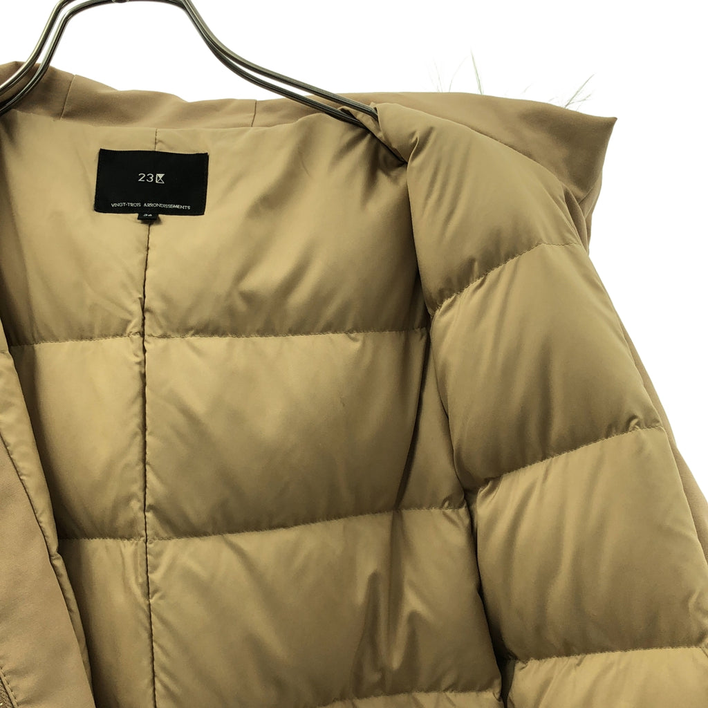 NIJYUSANKU / 23ku | 帶帽羽絨外套 | 尺寸 36 |