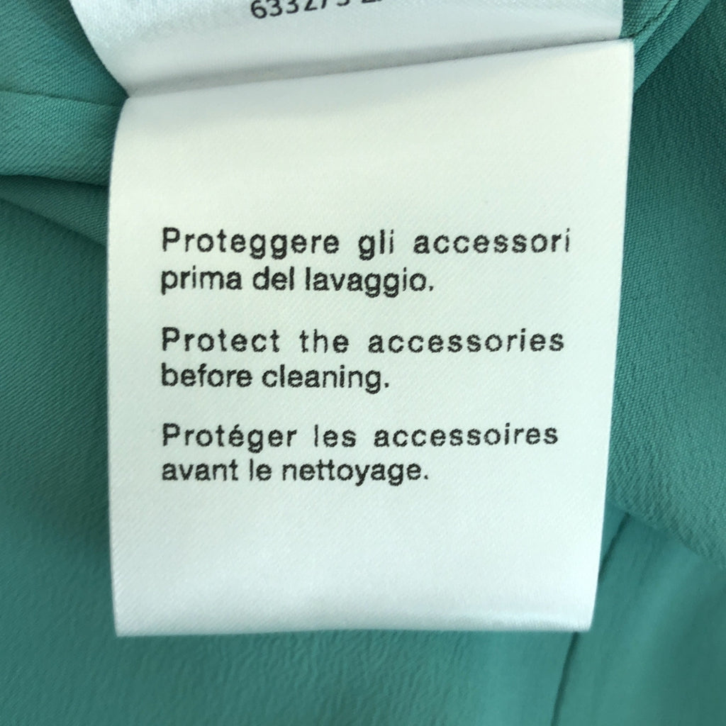 GUCCI / グッチ | インターロッキング シルク タイ ワンピース | 36 | レディース