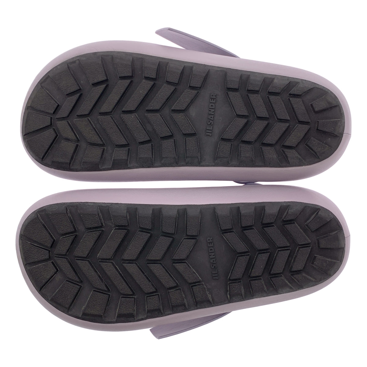 [近全新] JIL SANDER | 2023 秋冬 | SABOT 皮革踝帶圓頭鞋 | 38 號 | 紫色 | 女款