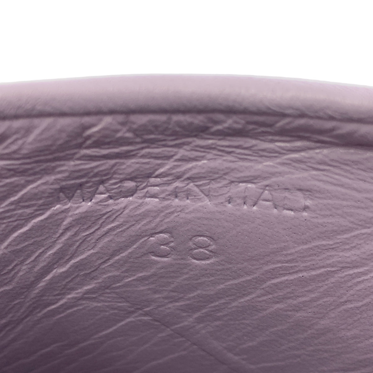 【美品】  JIL SANDER / ジルサンダー | 2023AW | SABOT レザー アンクルストラップ ラウンドトゥ シューズ | 38 | パープル | レディース