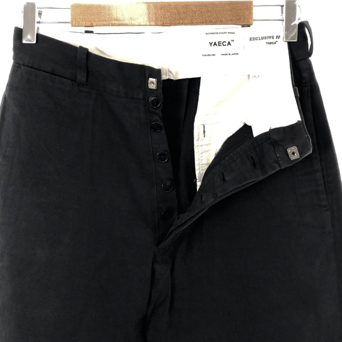 YAECA / 야에카 | CHINO PANTS WIDE TAPERED 팬츠 | 29 | 네이비 | 여성