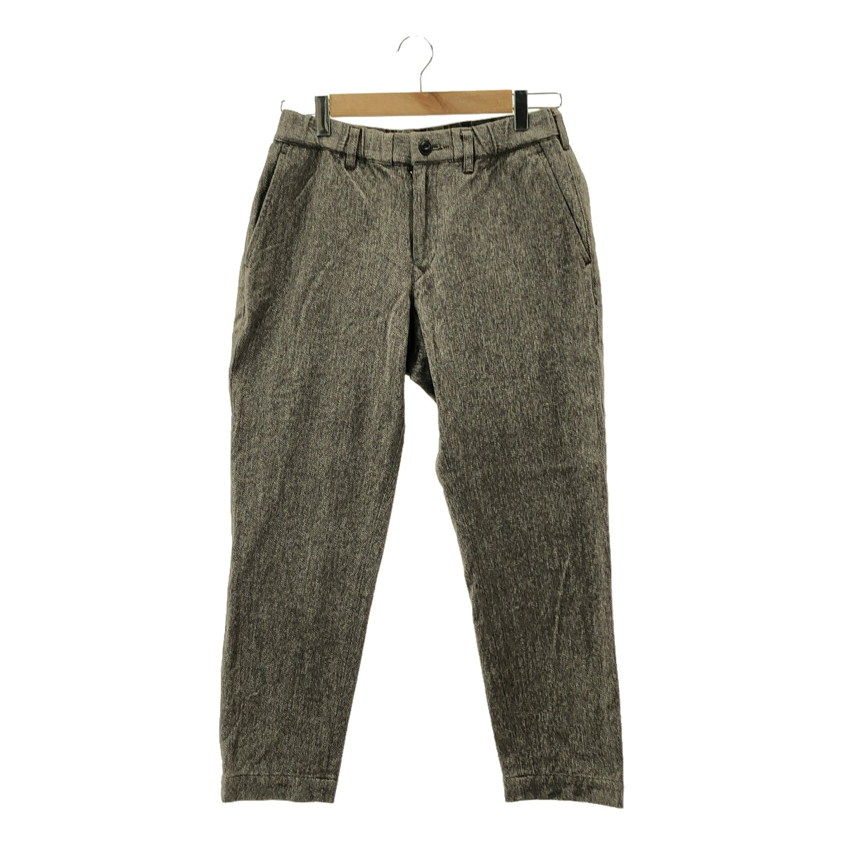 [狀況良好] 45r / Forty-Five R |混色斜紋布休閒褲 |布朗 |女性的