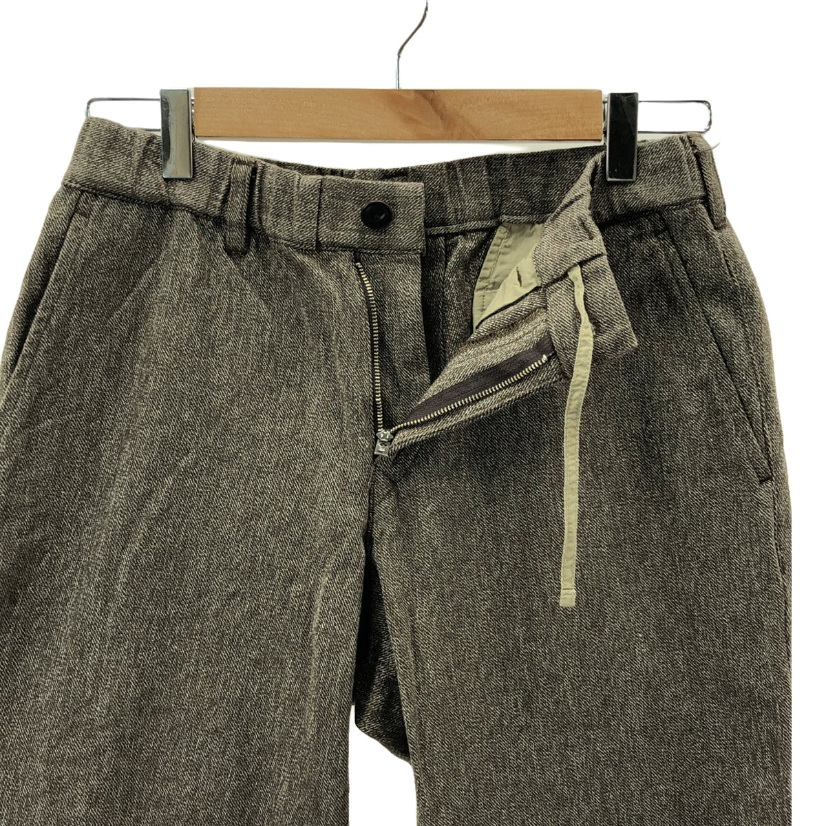 [狀況良好] 45r / Forty-Five R |混色斜紋布休閒褲 |布朗 |女性的