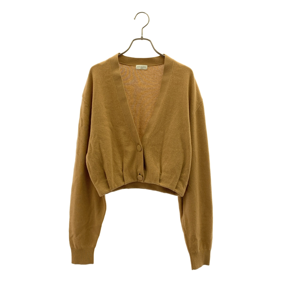 DRIES VAN NOTEN / ドリスヴァンノッテン | カシミヤ クロップド ニット カーディガン | S | レディース