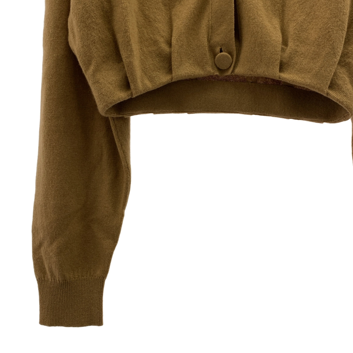 DRIES VAN NOTEN / ドリスヴァンノッテン | カシミヤ クロップド ニット カーディガン | S | レディース