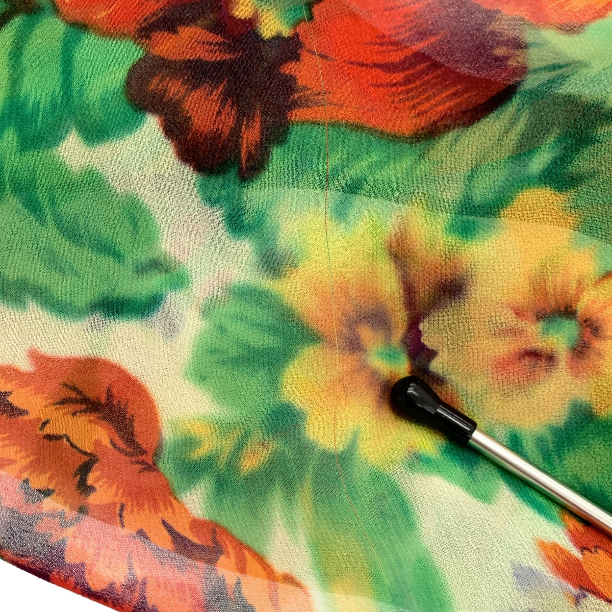 DRIES VAN NOTEN / ドリスヴァンノッテン | シルク フローラル スカーフ | マルチカラー