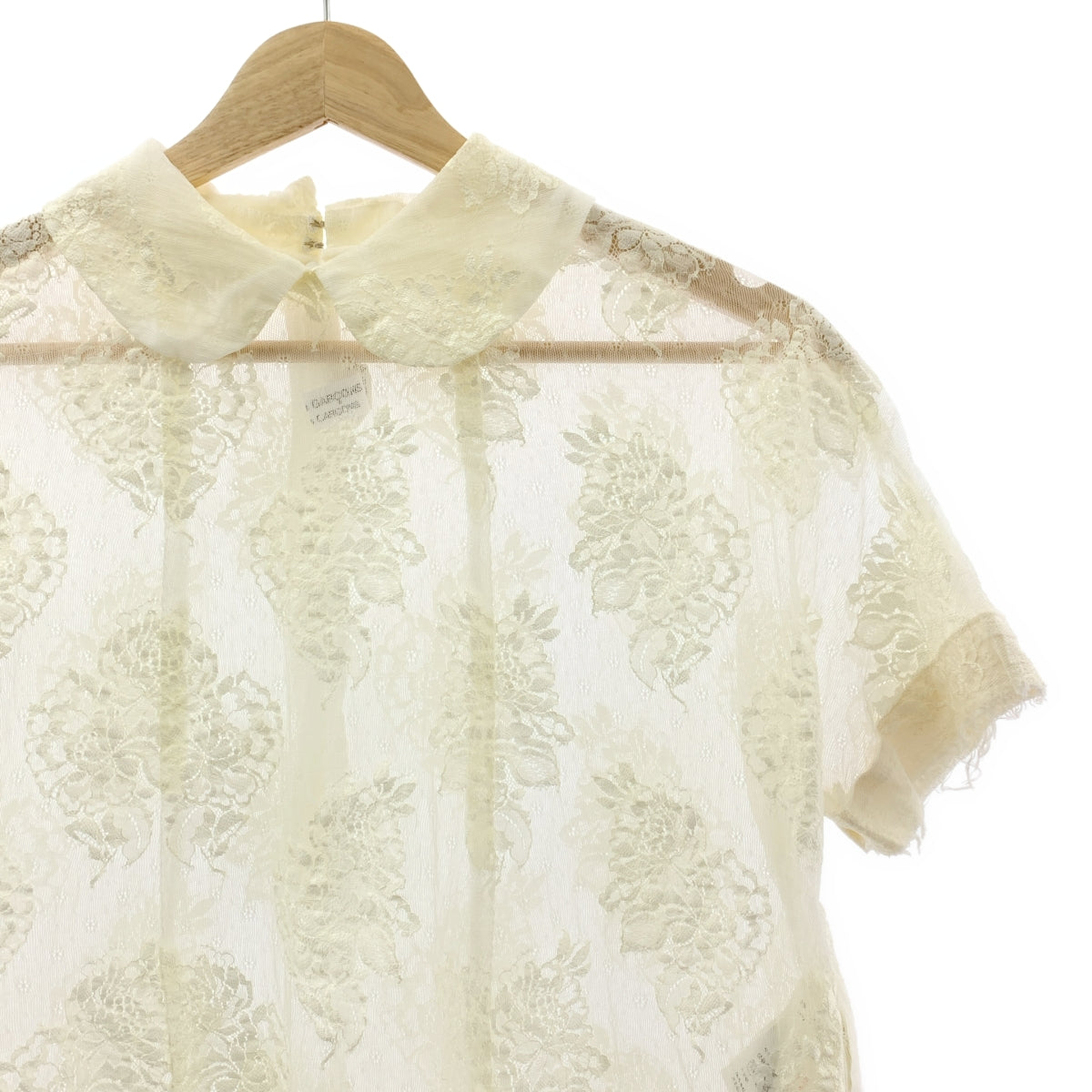 COMME des GARCONS COMME des GARCONS / コムコム | 2017SS | ナイロン レース ブラウス | XS | レディース