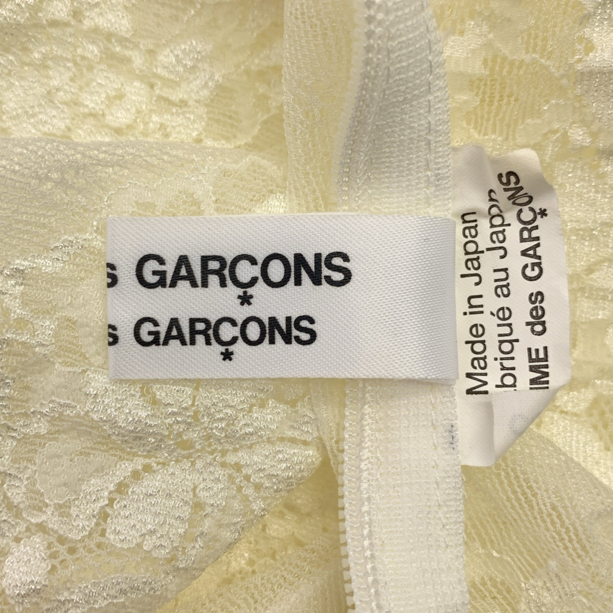 COMME des GARCONS | 2017 春夏 | 尼龍蕾絲襯衫 | XS 碼 | 女款
