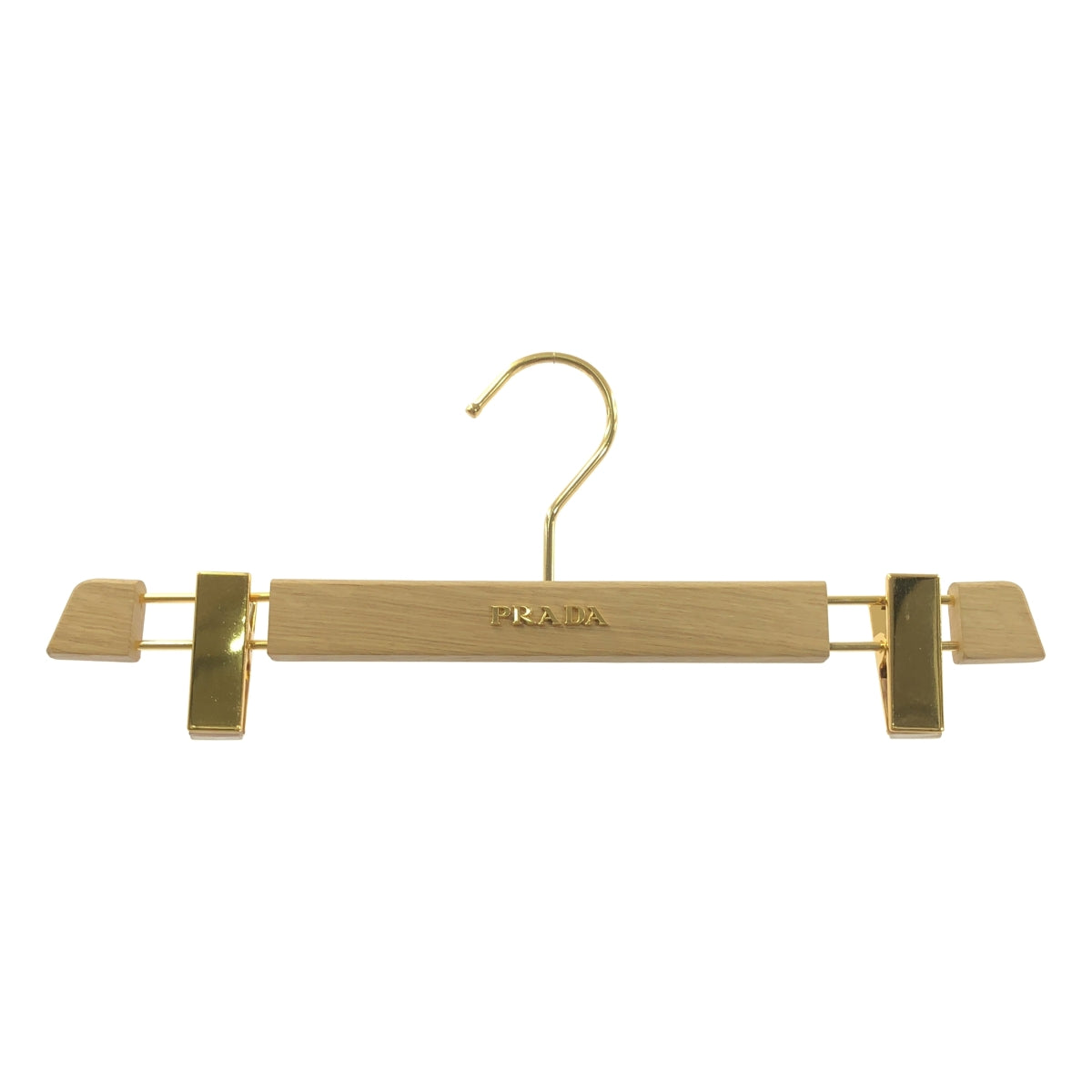 【美品】  PRADA / プラダ | RE-NYLON リナイロン ビジュー トライアングルロゴ スカート | 36 | ブラック | レディース