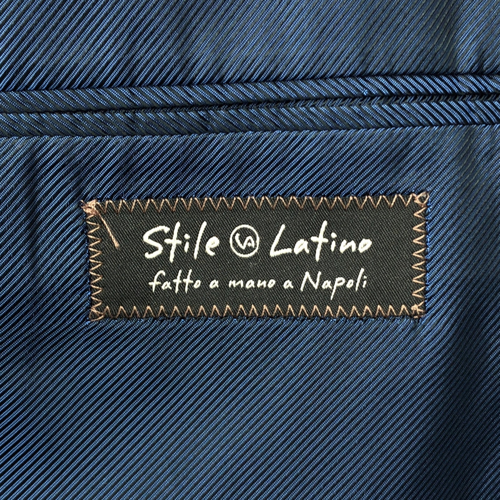 Stile Latino / スティレラティーノ | セットアップ スーツ / AULE03R2 ウール モヘア 3B テーラードジャケット / タック スラックス パンツ | 46 | メンズ