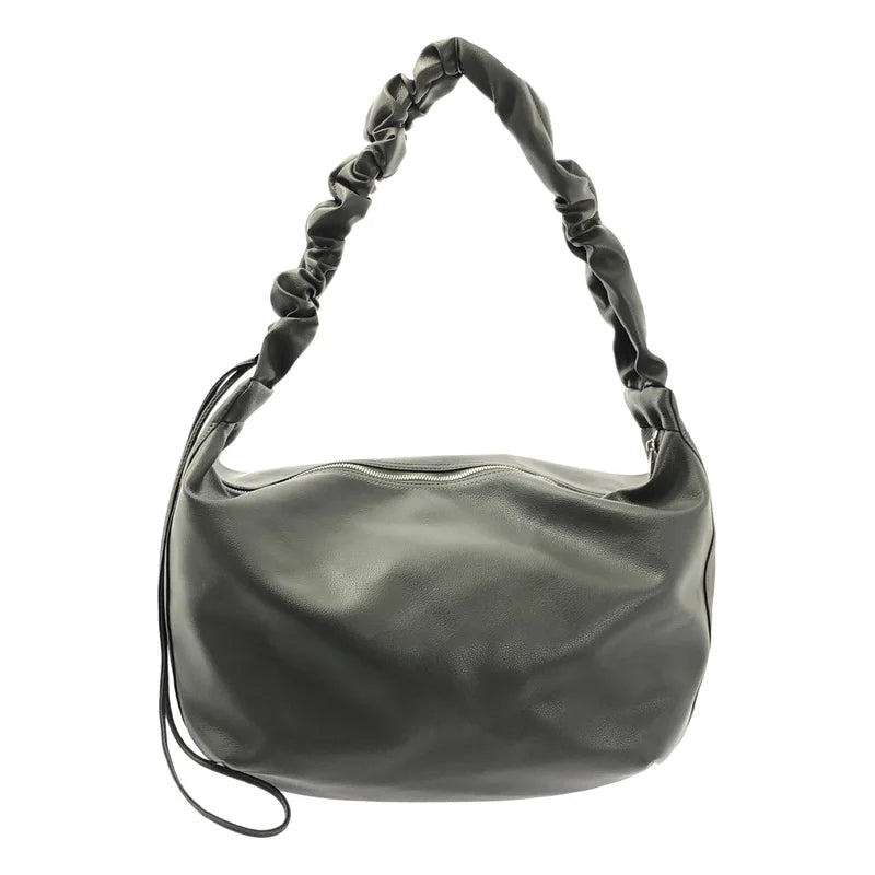 UNITED TOKYO / ユナイテッドトウキョウ | レザー ギャザー ショルダーバッグ |