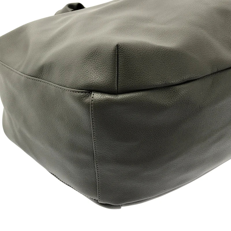 UNITED TOKYO / ユナイテッドトウキョウ | レザー ギャザー ショルダーバッグ |