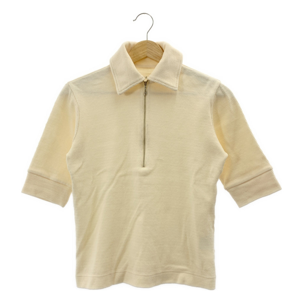 Ernie Palo / 어니 팔로 | 코튼 하프 Zip 컷소우 | 38 | 여성