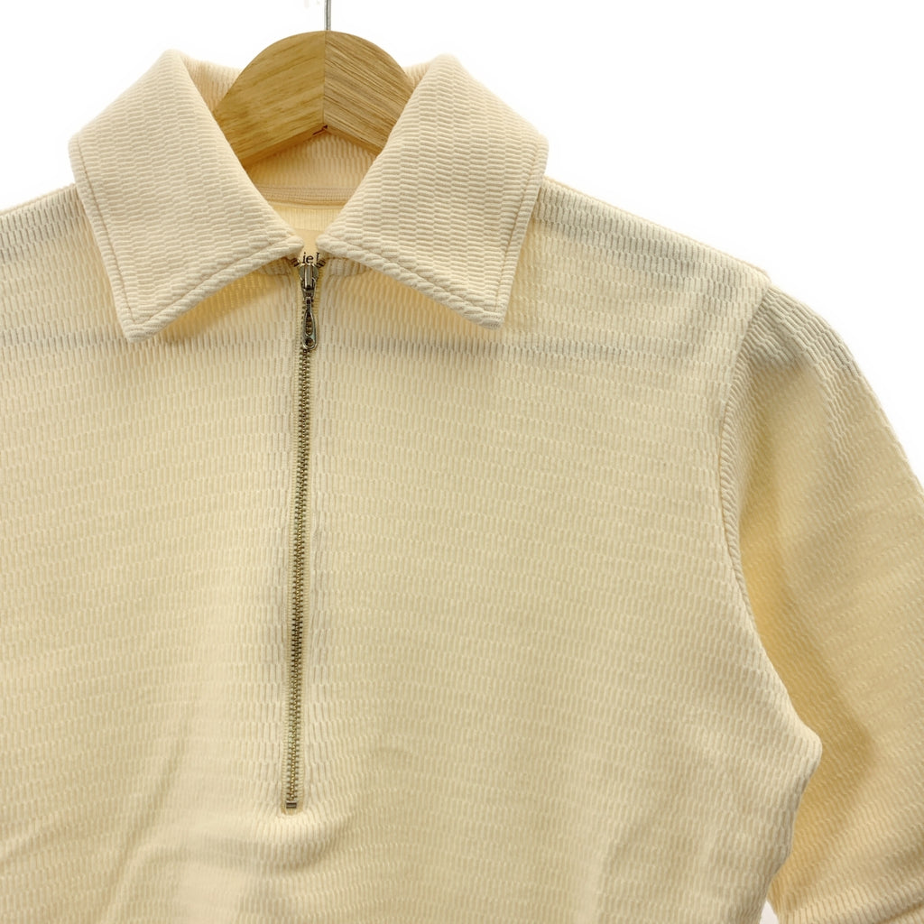 Ernie Palo / 어니 팔로 | 코튼 하프 Zip 컷소우 | 38 | 여성