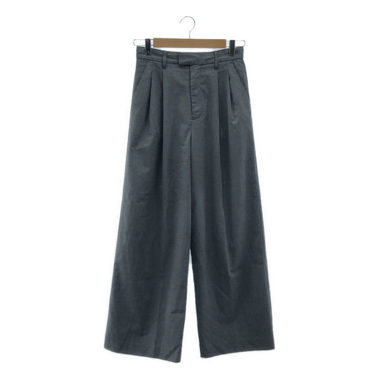JOURNAL STANDARD relume | 2023AW | 2 pleats wide trousers | 36 | Women's
