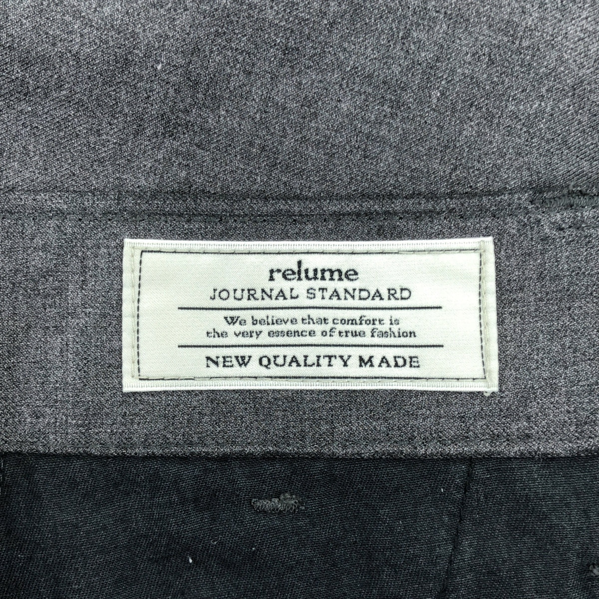 JOURNAL STANDARD relume / ジャーナルスタンダードレリューム | 2023AW | 2プリーツ ワイド トラウザース パンツ | 36 | グレー | レディース