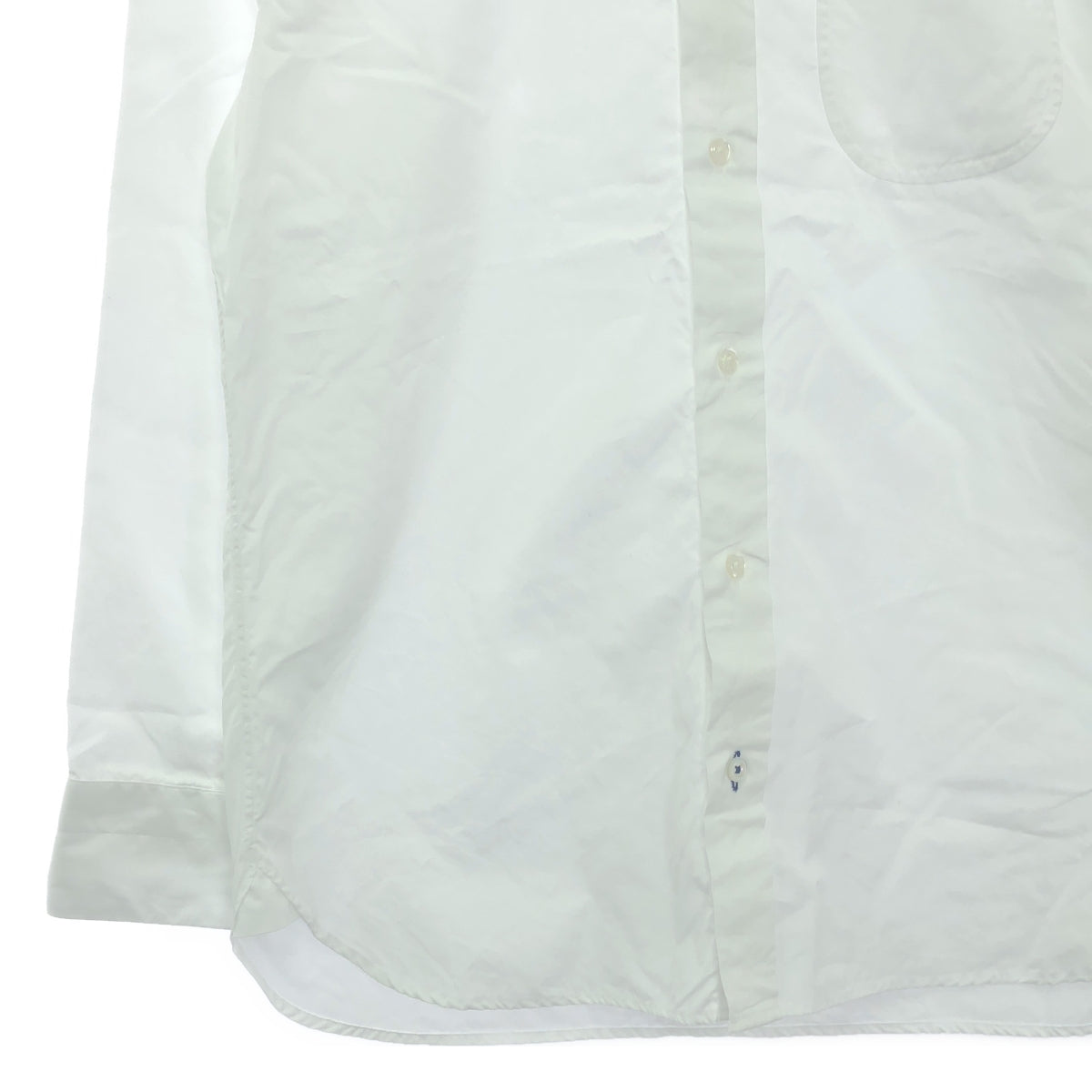 HAND ROOM | Cotton Regular Collar Shirt | S | White | Men's