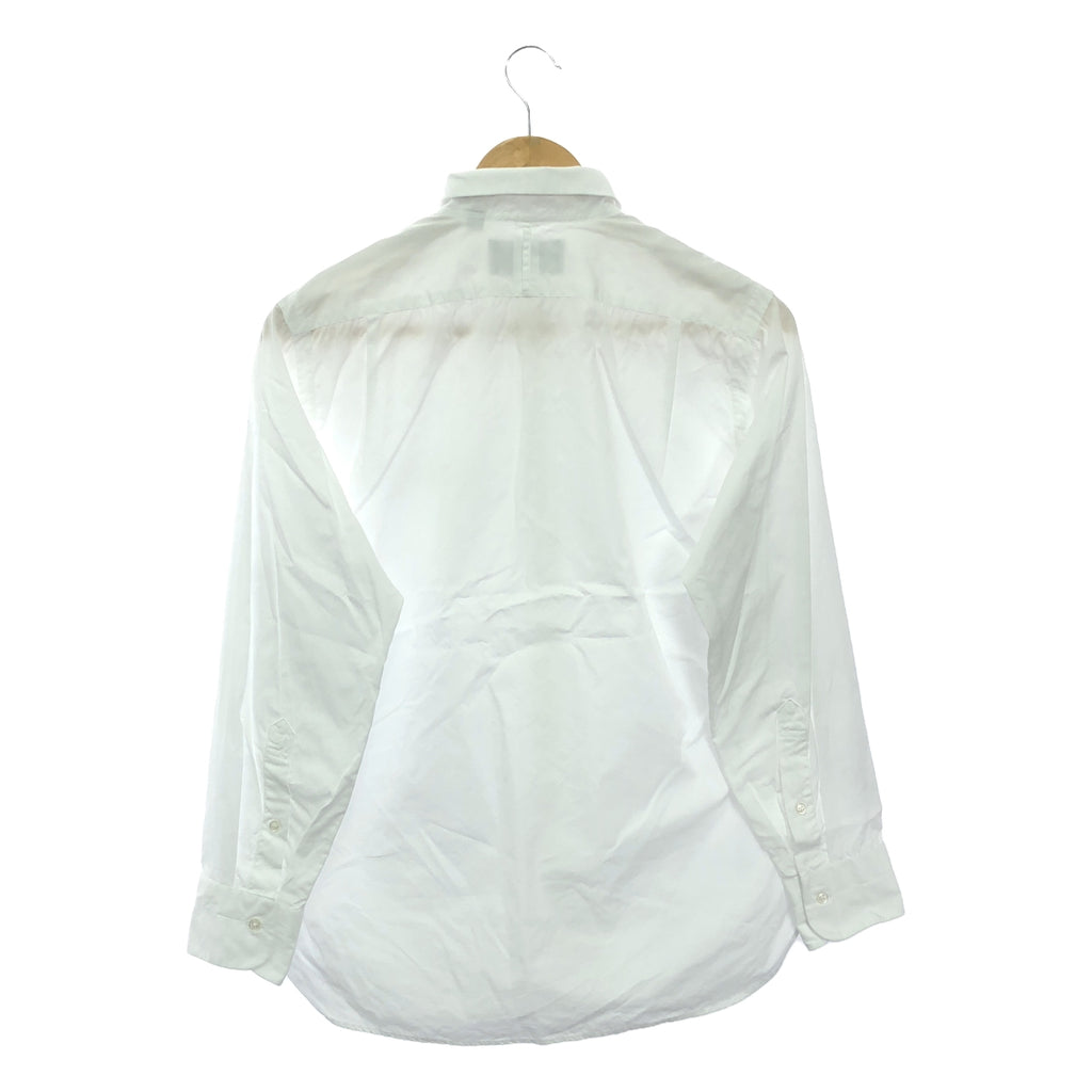 手部空間 |棉質常規領襯衫 | S |白色 |男士