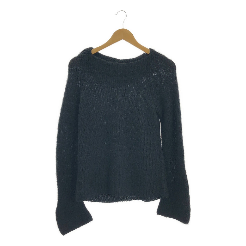 Y's / ワイズヨウジヤマモト | 2005SS | ウール アクリル 変形カラー ニット | 3 | レディース