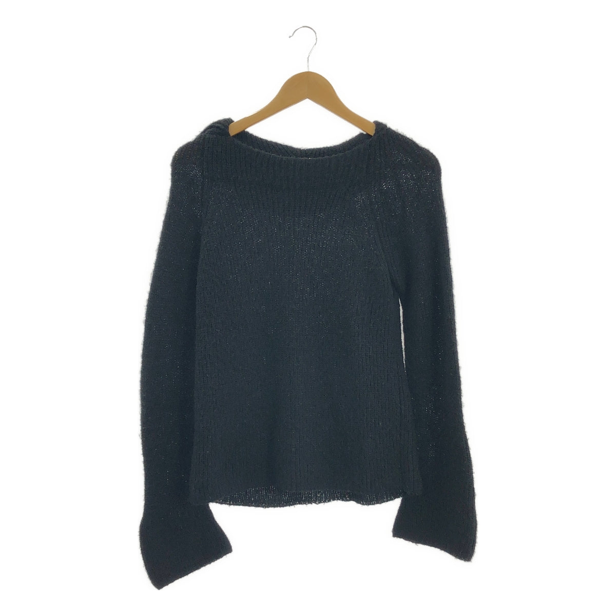 Y's / ワイズヨウジヤマモト | 2005SS | ウール アクリル 変形カラー ニット | 3 | レディース