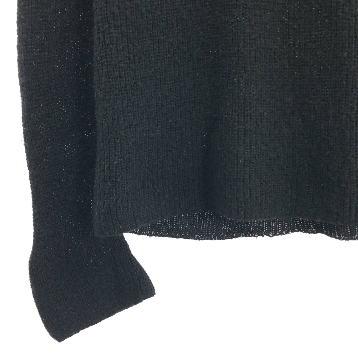 Y's / ワイズヨウジヤマモト | 2005SS | ウール アクリル 変形カラー ニット | 3 | レディース