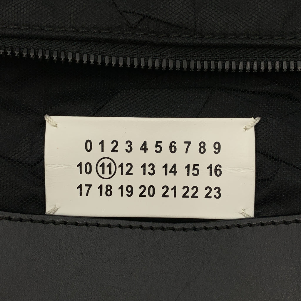 Maison Margiela / メゾンマルジェラ | 2021SS | 5AC クロスボディ メッシュ レザー 切替 ショルダーバッグ |