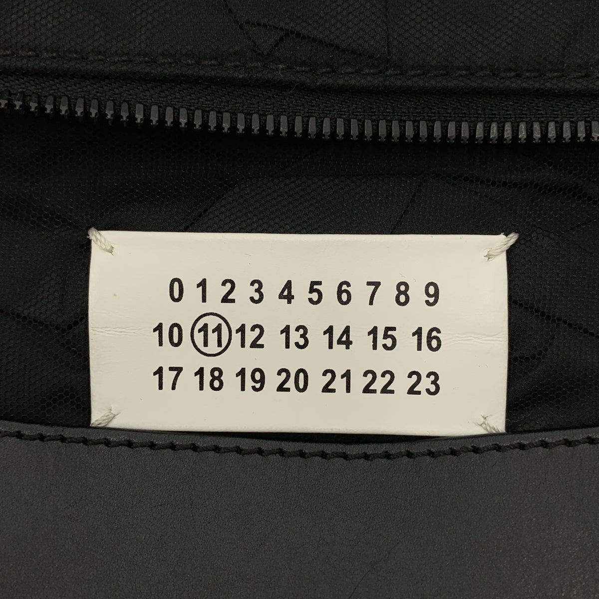 Maison Margiela / メゾンマルジェラ | 2021SS | 5AC クロスボディ メッシュ レザー 切替 ショルダーバッグ |