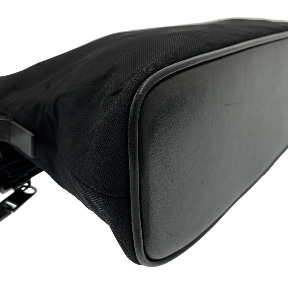 Maison Margiela / メゾンマルジェラ | 2021SS | 5AC クロスボディ メッシュ レザー 切替 ショルダーバッグ |