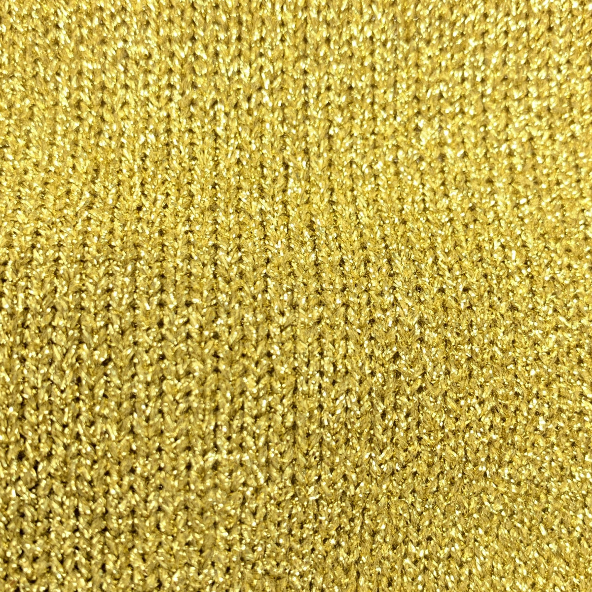 [近全新] COMME des GARCONS | 2024 秋冬 | 聚酯尼龍金銀絲針織開襟衫 | S碼 | 金色 | 女款