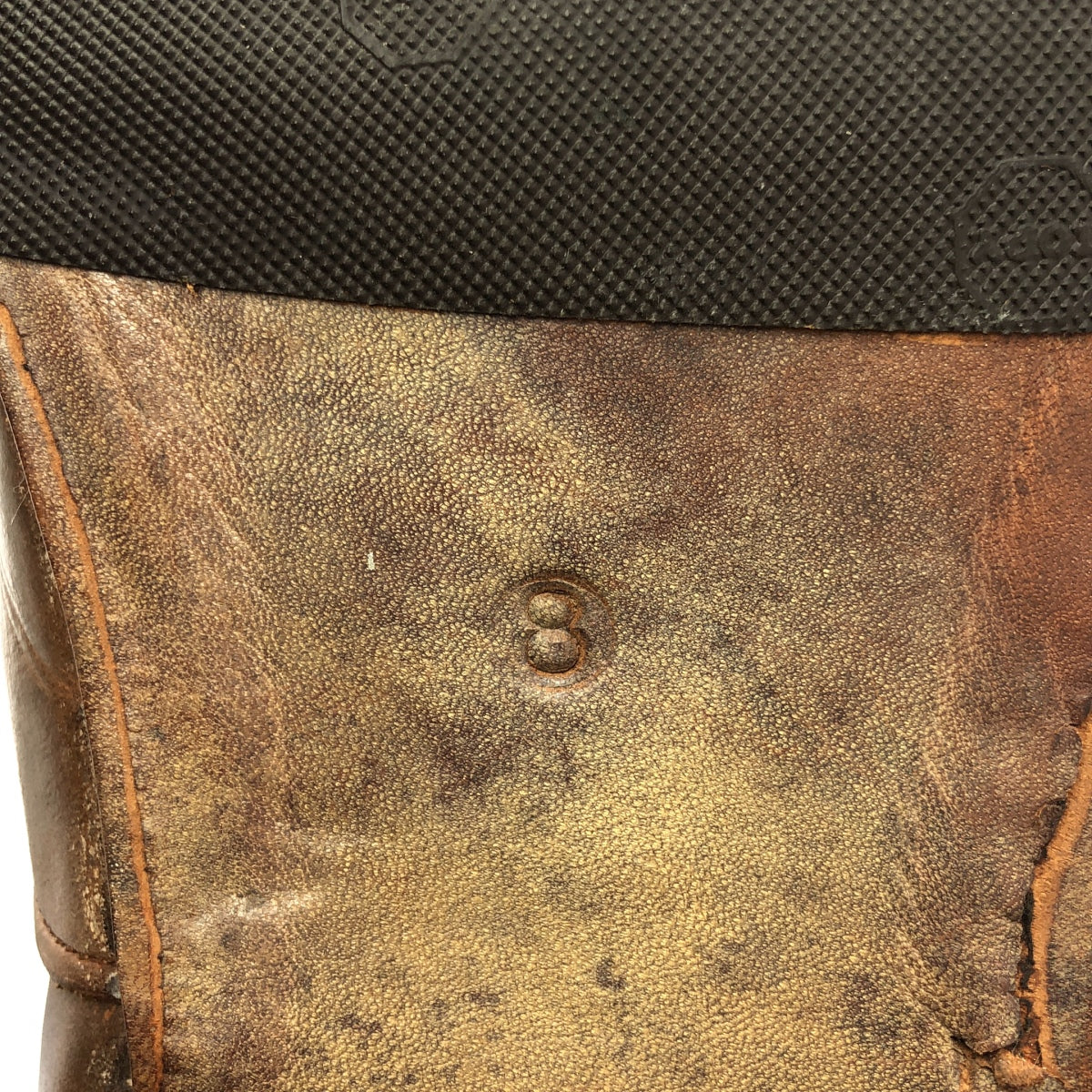 Paul Harnden | 真皮直頭繫帶靴 | 8碼 | 男士