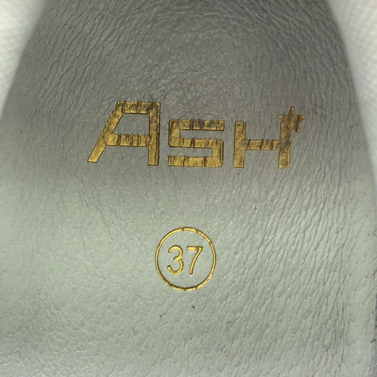 [狀況良好] 灰燼 | [EXTREME] BL 皮革邊飾厚底運動鞋 | 37 |黑色 |女性的