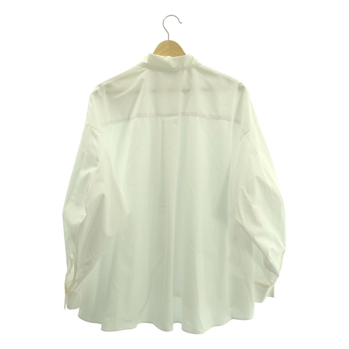 nagonstans / 나곤 스탠스 | 2024SS | mix-hem shirt 브로드 믹스 헴 셔츠 | M | 여성